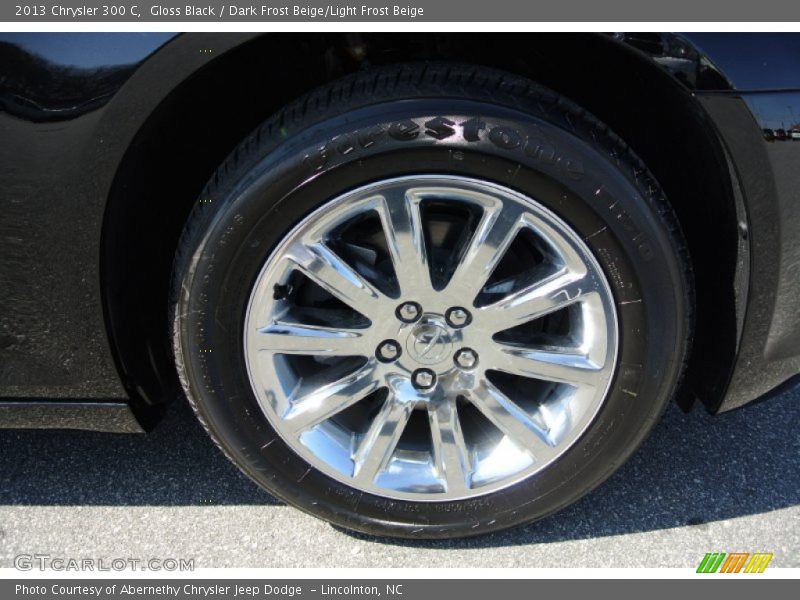 Gloss Black / Dark Frost Beige/Light Frost Beige 2013 Chrysler 300 C