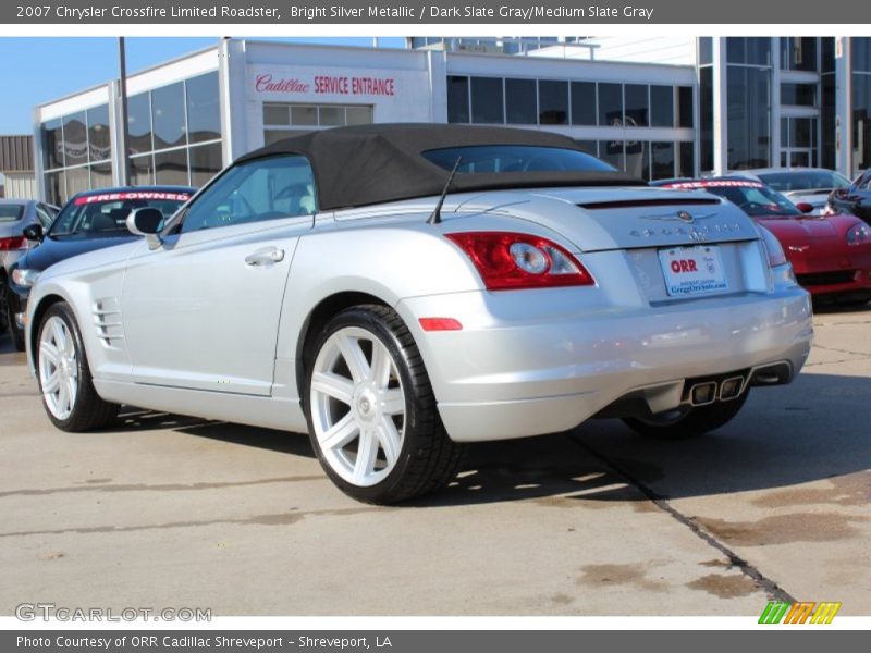 Bright Silver Metallic / Dark Slate Gray/Medium Slate Gray 2007 Chrysler Crossfire Limited Roadster