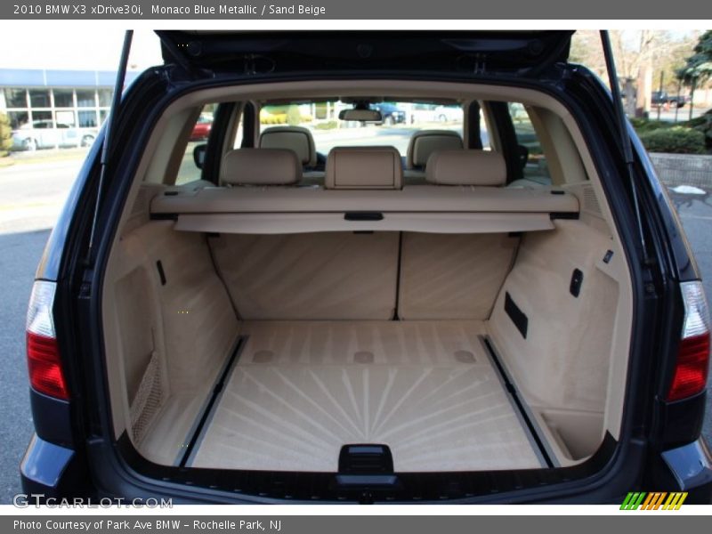 Monaco Blue Metallic / Sand Beige 2010 BMW X3 xDrive30i