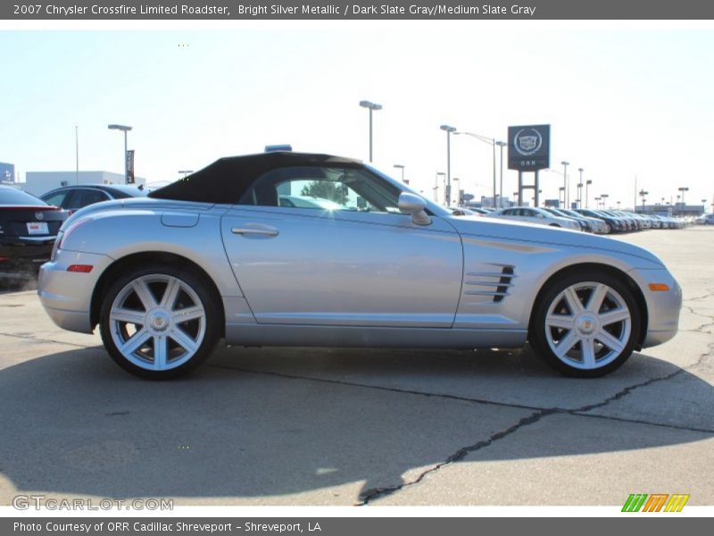 Bright Silver Metallic / Dark Slate Gray/Medium Slate Gray 2007 Chrysler Crossfire Limited Roadster