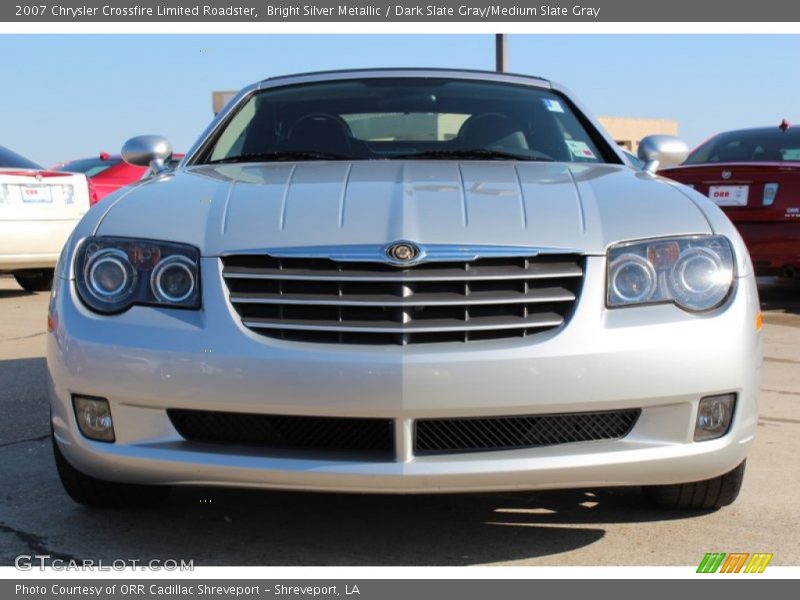 Bright Silver Metallic / Dark Slate Gray/Medium Slate Gray 2007 Chrysler Crossfire Limited Roadster