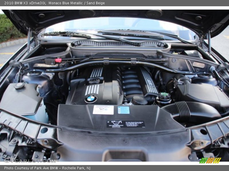 Monaco Blue Metallic / Sand Beige 2010 BMW X3 xDrive30i