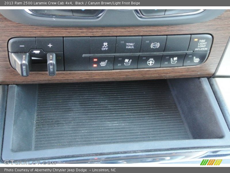 Controls of 2013 2500 Laramie Crew Cab 4x4