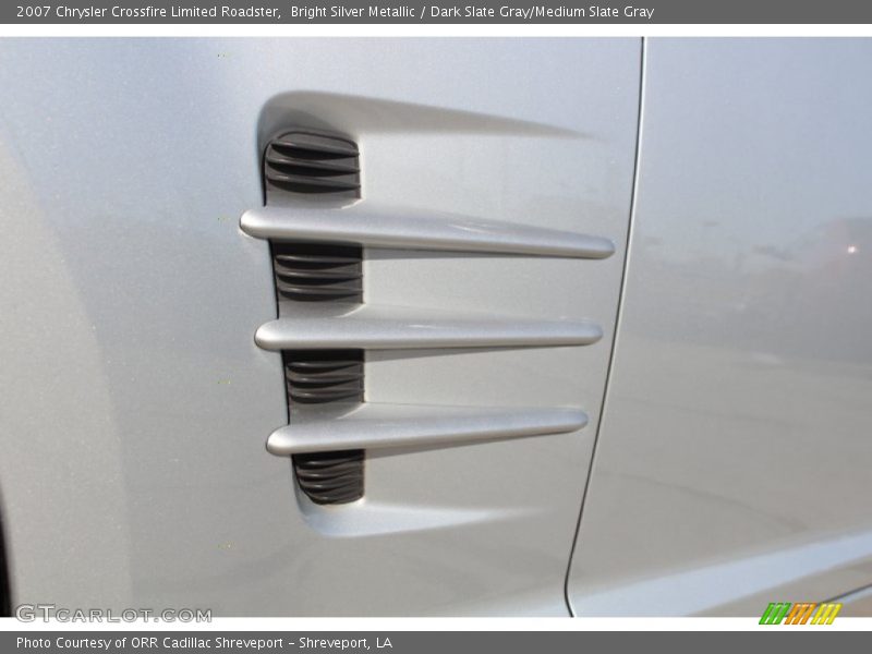 Bright Silver Metallic / Dark Slate Gray/Medium Slate Gray 2007 Chrysler Crossfire Limited Roadster