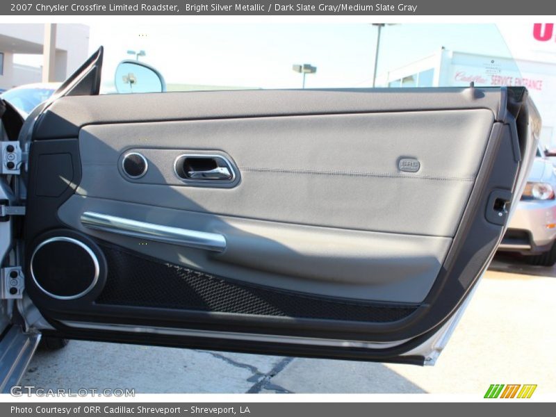 Bright Silver Metallic / Dark Slate Gray/Medium Slate Gray 2007 Chrysler Crossfire Limited Roadster