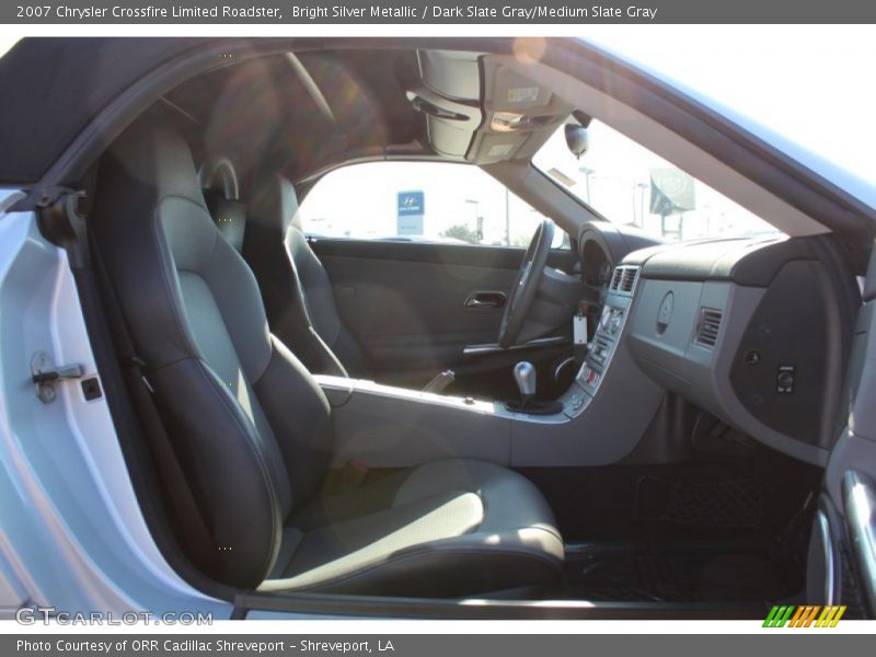 Bright Silver Metallic / Dark Slate Gray/Medium Slate Gray 2007 Chrysler Crossfire Limited Roadster