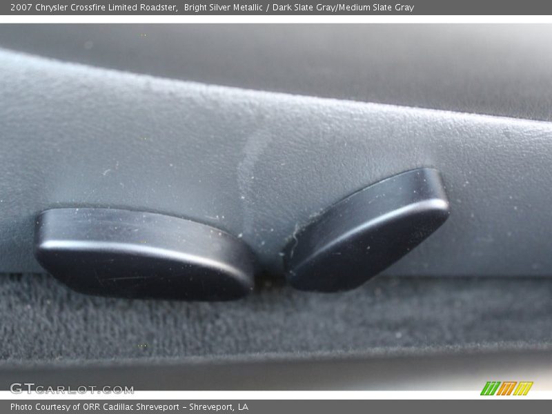 Bright Silver Metallic / Dark Slate Gray/Medium Slate Gray 2007 Chrysler Crossfire Limited Roadster