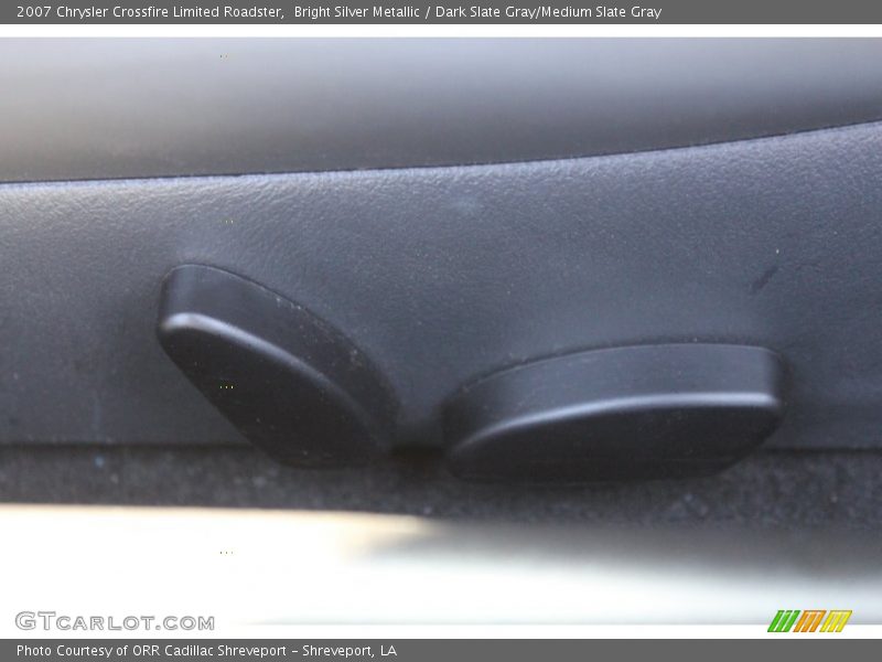 Bright Silver Metallic / Dark Slate Gray/Medium Slate Gray 2007 Chrysler Crossfire Limited Roadster