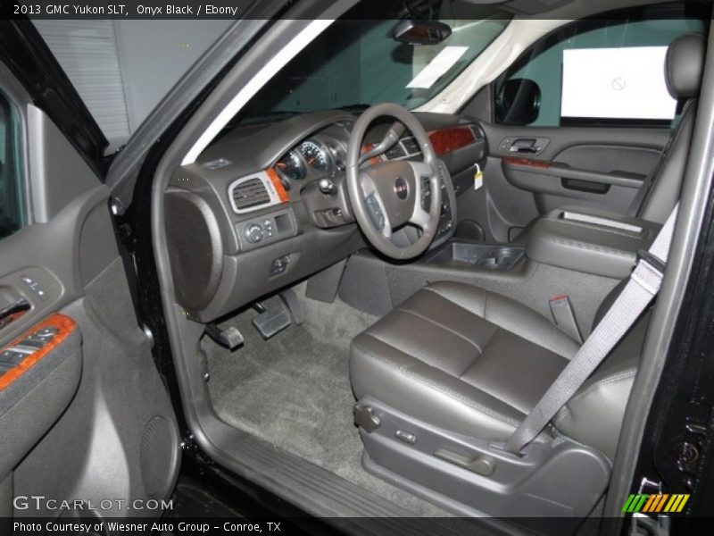 Ebony Interior - 2013 Yukon SLT 