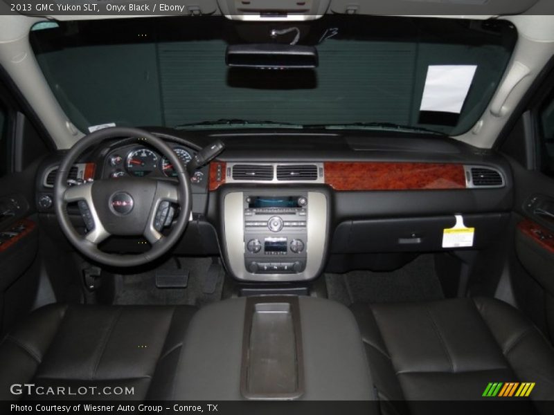 Dashboard of 2013 Yukon SLT