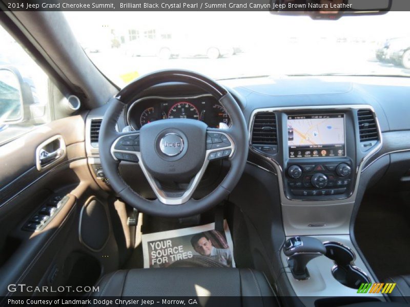 Dashboard of 2014 Grand Cherokee Summit