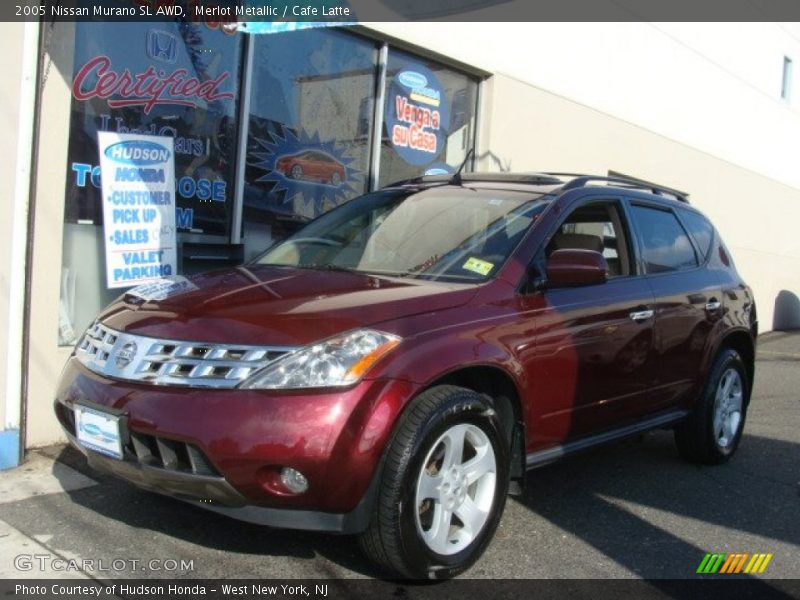 Merlot Metallic / Cafe Latte 2005 Nissan Murano SL AWD