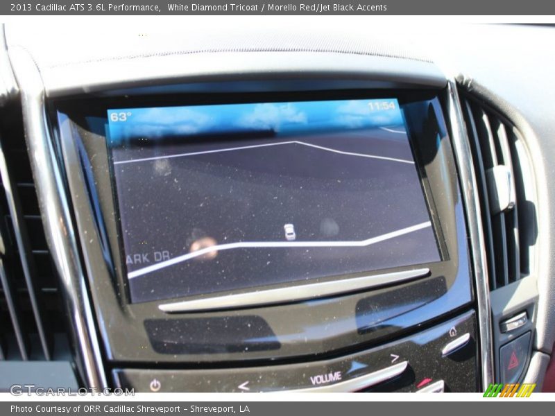 White Diamond Tricoat / Morello Red/Jet Black Accents 2013 Cadillac ATS 3.6L Performance