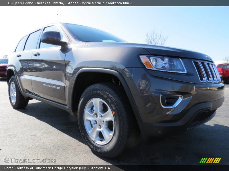 Granite Crystal Metallic / Morocco Black 2014 Jeep Grand Cherokee Laredo