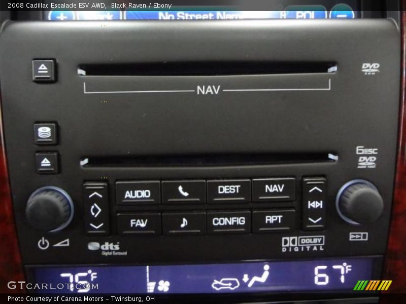 Black Raven / Ebony 2008 Cadillac Escalade ESV AWD