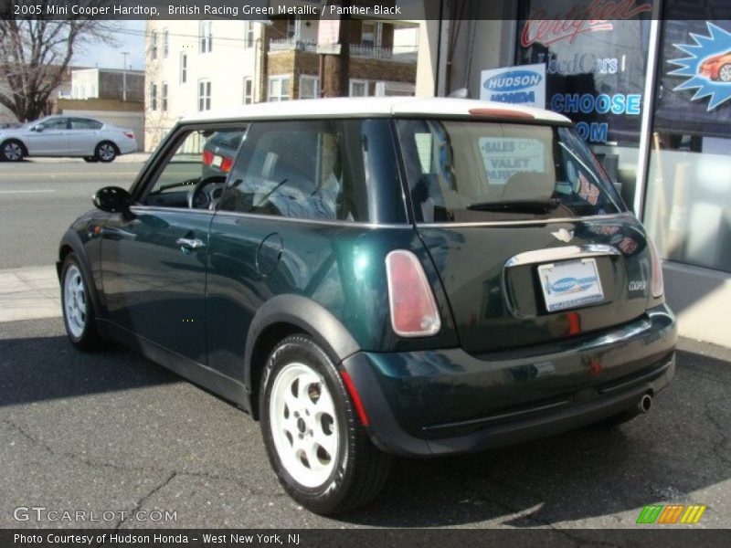 British Racing Green Metallic / Panther Black 2005 Mini Cooper Hardtop
