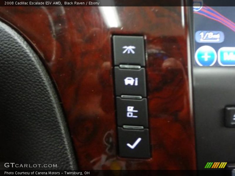 Black Raven / Ebony 2008 Cadillac Escalade ESV AWD