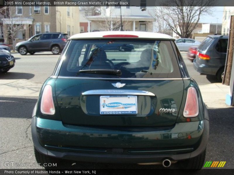 British Racing Green Metallic / Panther Black 2005 Mini Cooper Hardtop