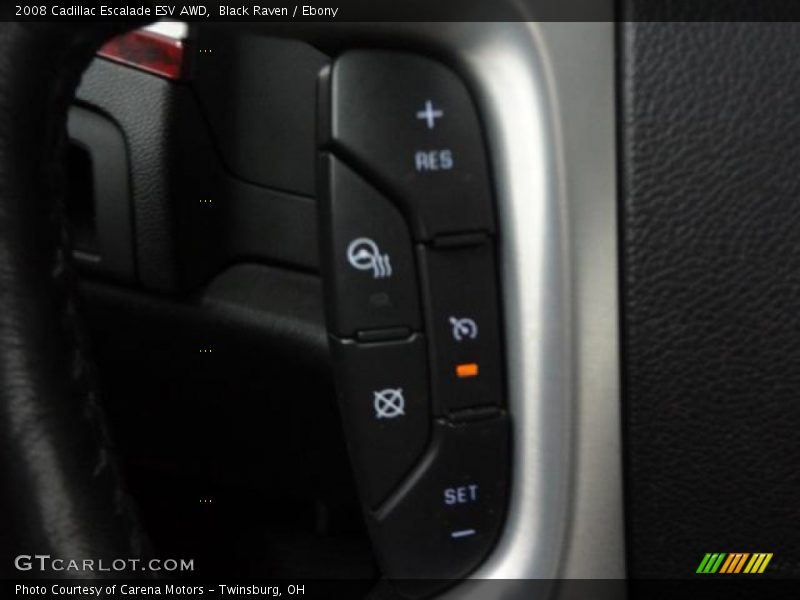 Black Raven / Ebony 2008 Cadillac Escalade ESV AWD