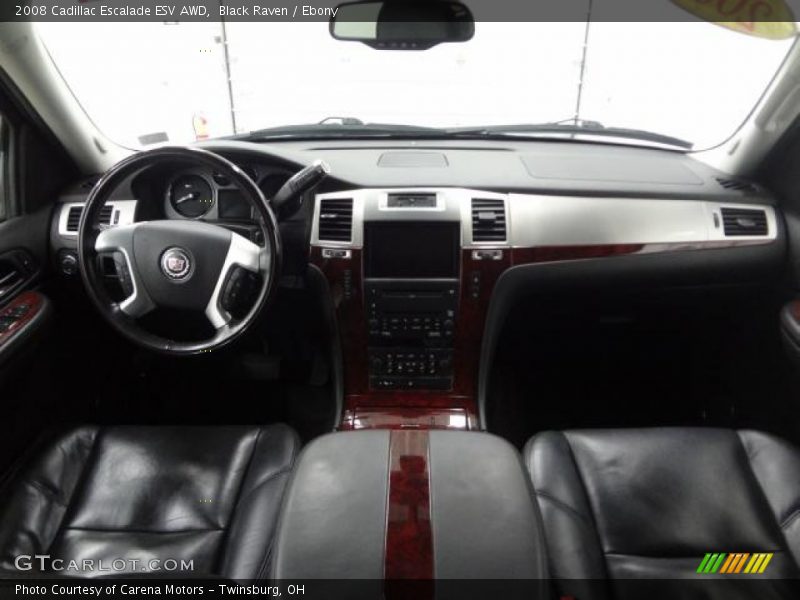 Black Raven / Ebony 2008 Cadillac Escalade ESV AWD