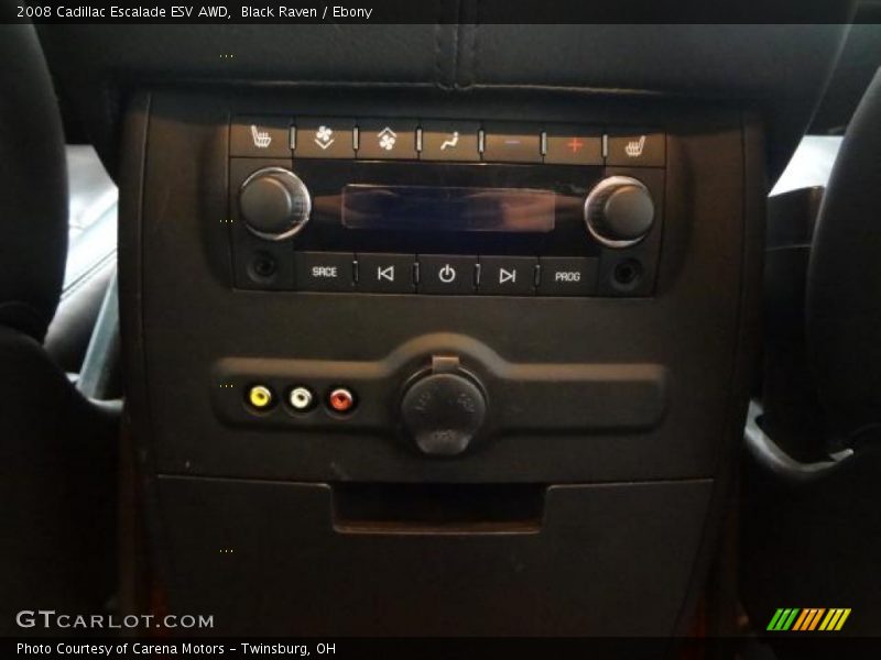 Black Raven / Ebony 2008 Cadillac Escalade ESV AWD