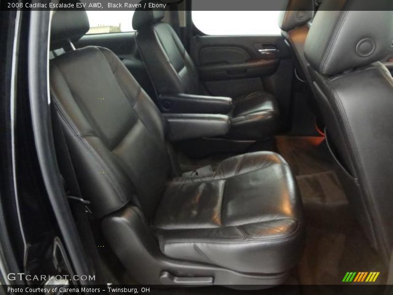 Black Raven / Ebony 2008 Cadillac Escalade ESV AWD
