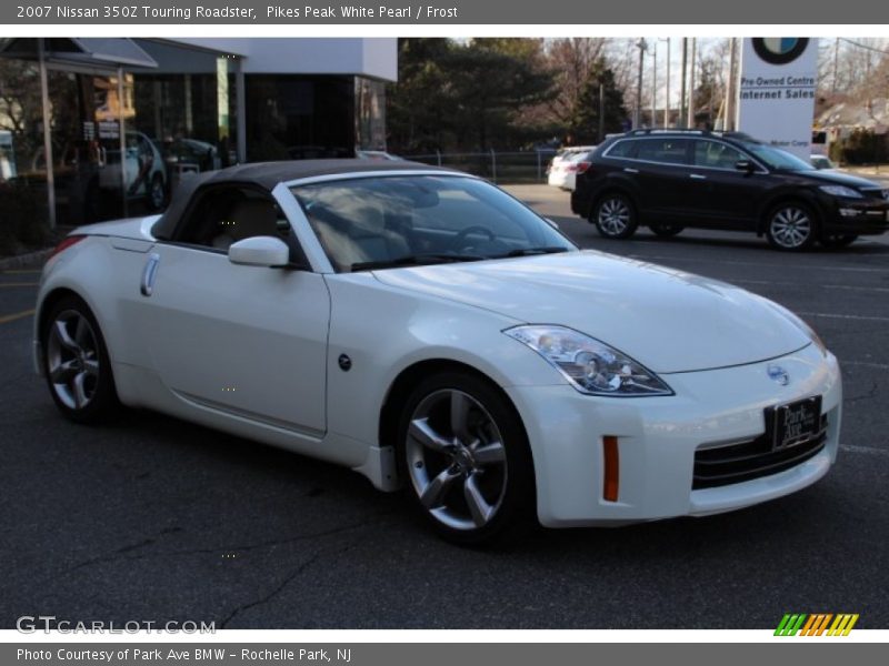 Pikes Peak White Pearl / Frost 2007 Nissan 350Z Touring Roadster