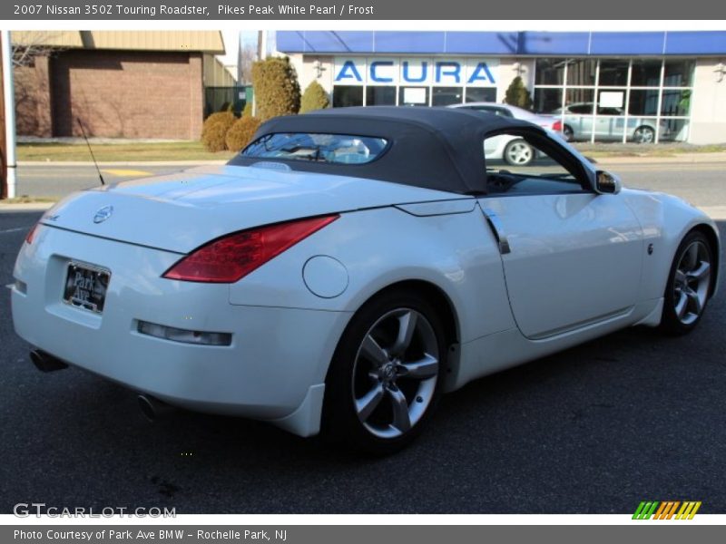 Pikes Peak White Pearl / Frost 2007 Nissan 350Z Touring Roadster
