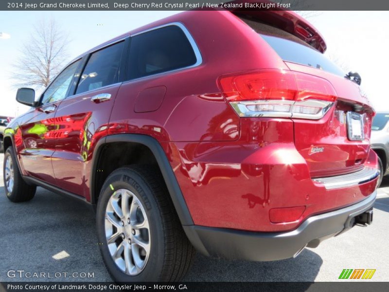 Deep Cherry Red Crystal Pearl / New Zealand Black/Light Frost 2014 Jeep Grand Cherokee Limited