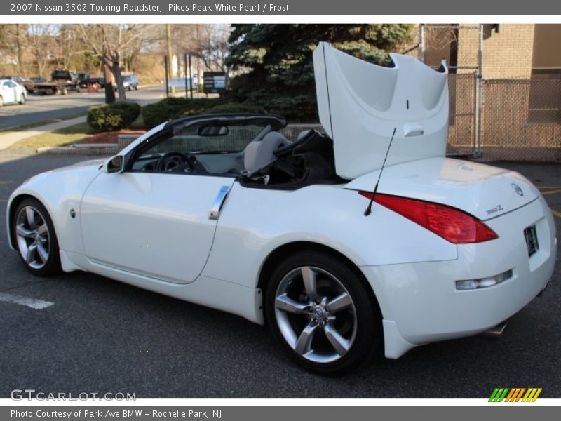 Pikes Peak White Pearl / Frost 2007 Nissan 350Z Touring Roadster