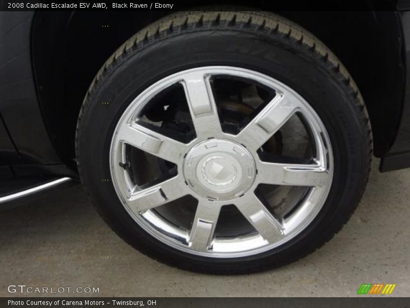 Black Raven / Ebony 2008 Cadillac Escalade ESV AWD