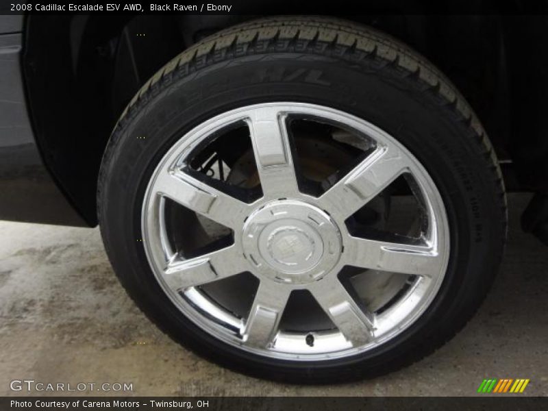 Black Raven / Ebony 2008 Cadillac Escalade ESV AWD
