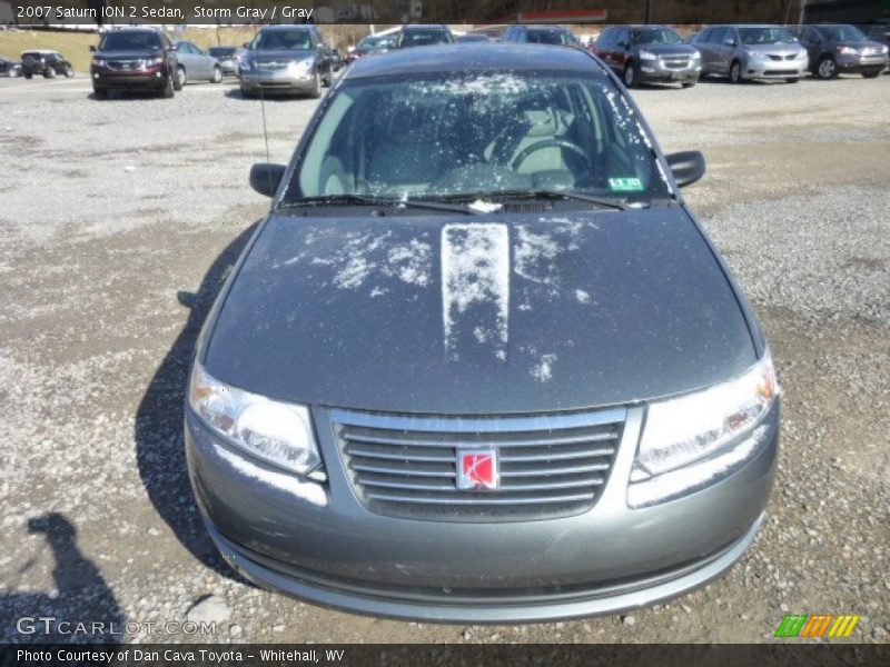 Storm Gray / Gray 2007 Saturn ION 2 Sedan