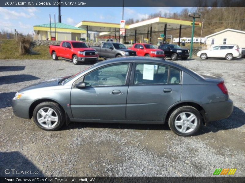 Storm Gray / Gray 2007 Saturn ION 2 Sedan