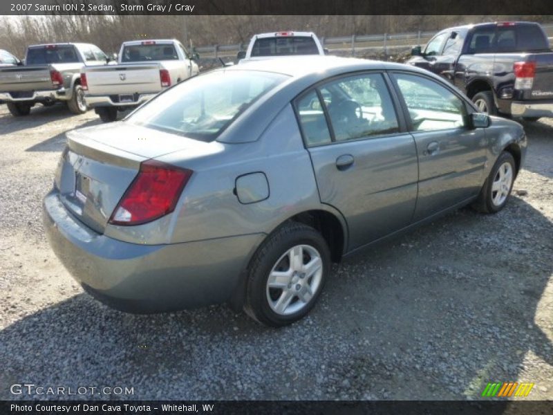 Storm Gray / Gray 2007 Saturn ION 2 Sedan