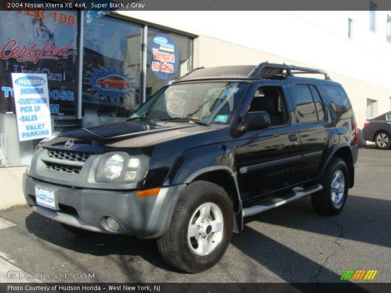 Super Black / Gray 2004 Nissan Xterra XE 4x4