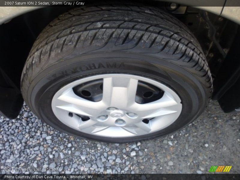 Storm Gray / Gray 2007 Saturn ION 2 Sedan