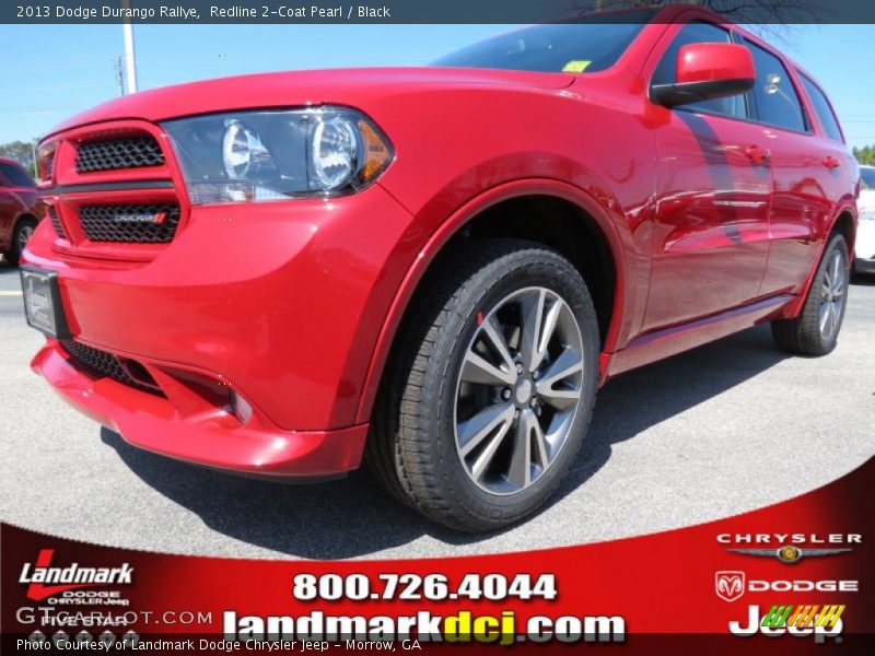 Redline 2-Coat Pearl / Black 2013 Dodge Durango Rallye