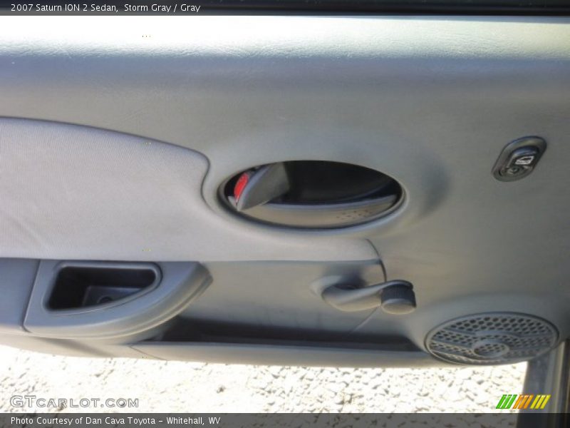 Storm Gray / Gray 2007 Saturn ION 2 Sedan