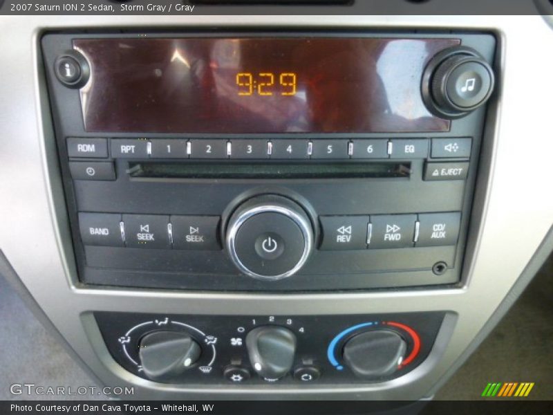 Storm Gray / Gray 2007 Saturn ION 2 Sedan
