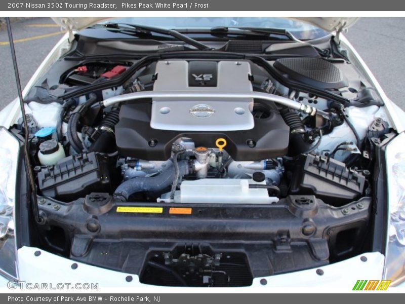 Pikes Peak White Pearl / Frost 2007 Nissan 350Z Touring Roadster