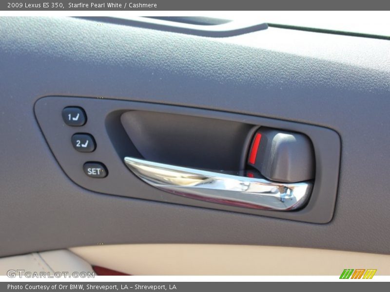 Starfire Pearl White / Cashmere 2009 Lexus ES 350