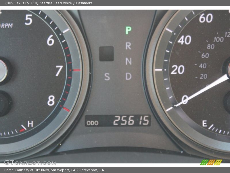 Starfire Pearl White / Cashmere 2009 Lexus ES 350
