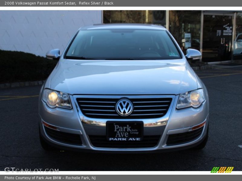 Reflex Silver / Black 2008 Volkswagen Passat Komfort Sedan