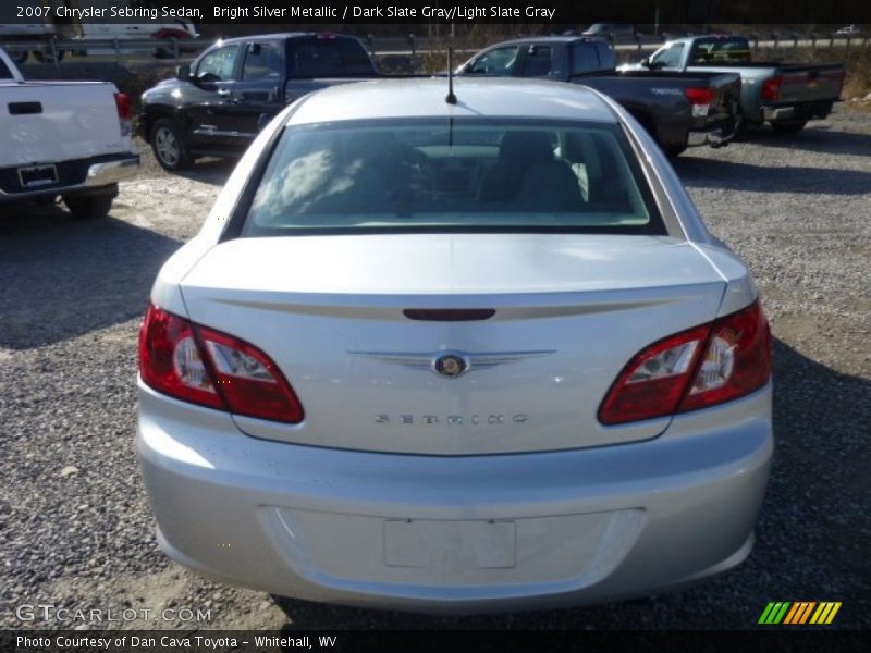 Bright Silver Metallic / Dark Slate Gray/Light Slate Gray 2007 Chrysler Sebring Sedan