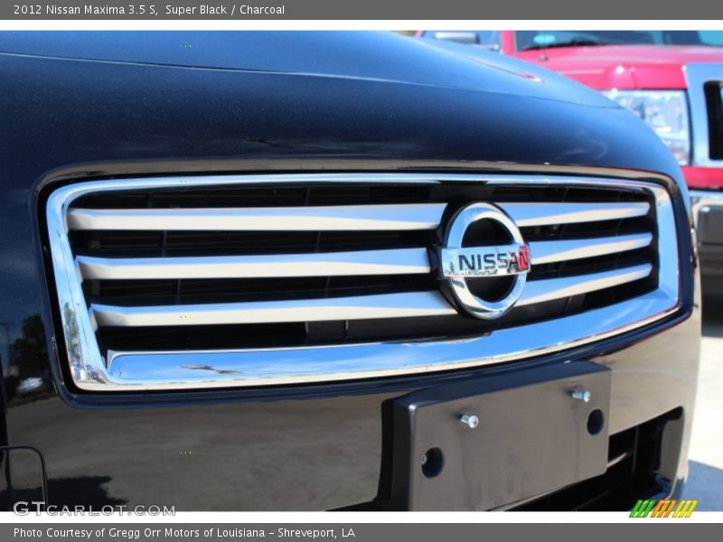 Super Black / Charcoal 2012 Nissan Maxima 3.5 S