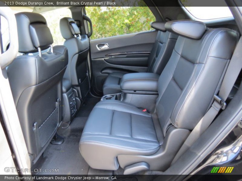 Brilliant Black Crystal Pearl / Black 2013 Dodge Durango Crew
