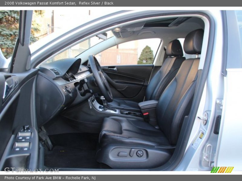 Reflex Silver / Black 2008 Volkswagen Passat Komfort Sedan