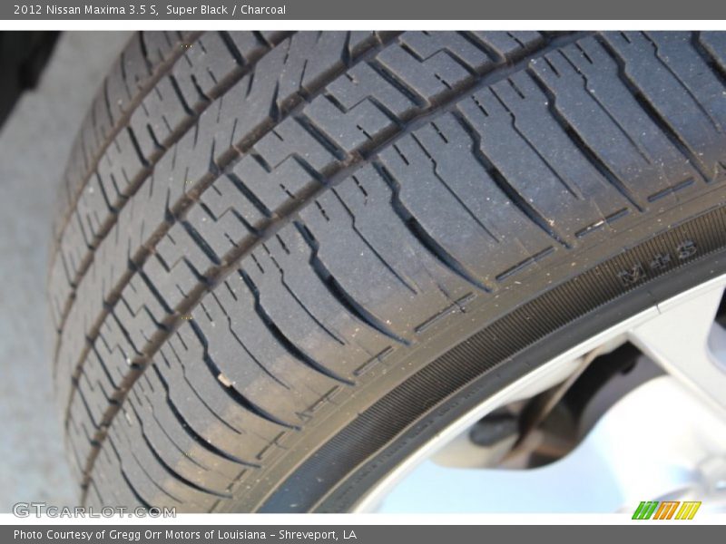 Super Black / Charcoal 2012 Nissan Maxima 3.5 S