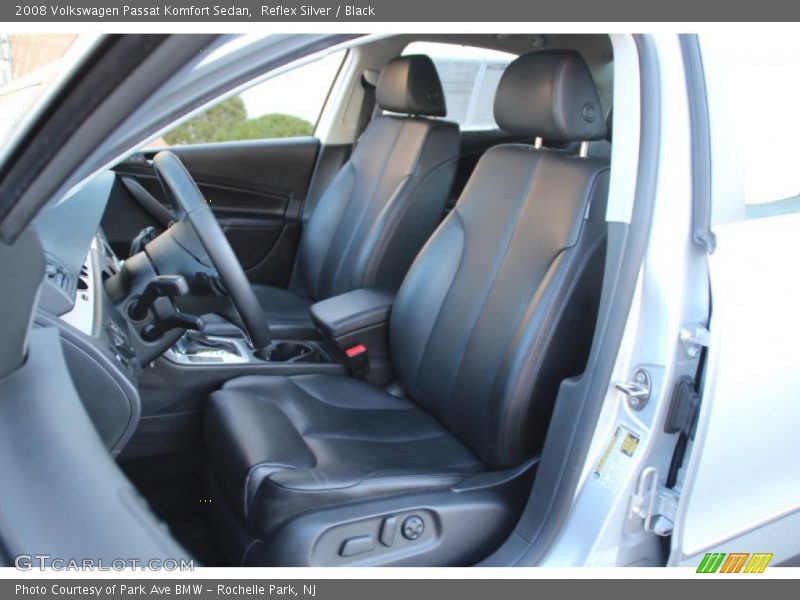 Reflex Silver / Black 2008 Volkswagen Passat Komfort Sedan